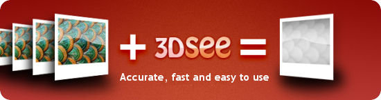 3Dsee: A free web service for creating 3D models from digital images